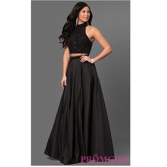 black two piece sherri hill